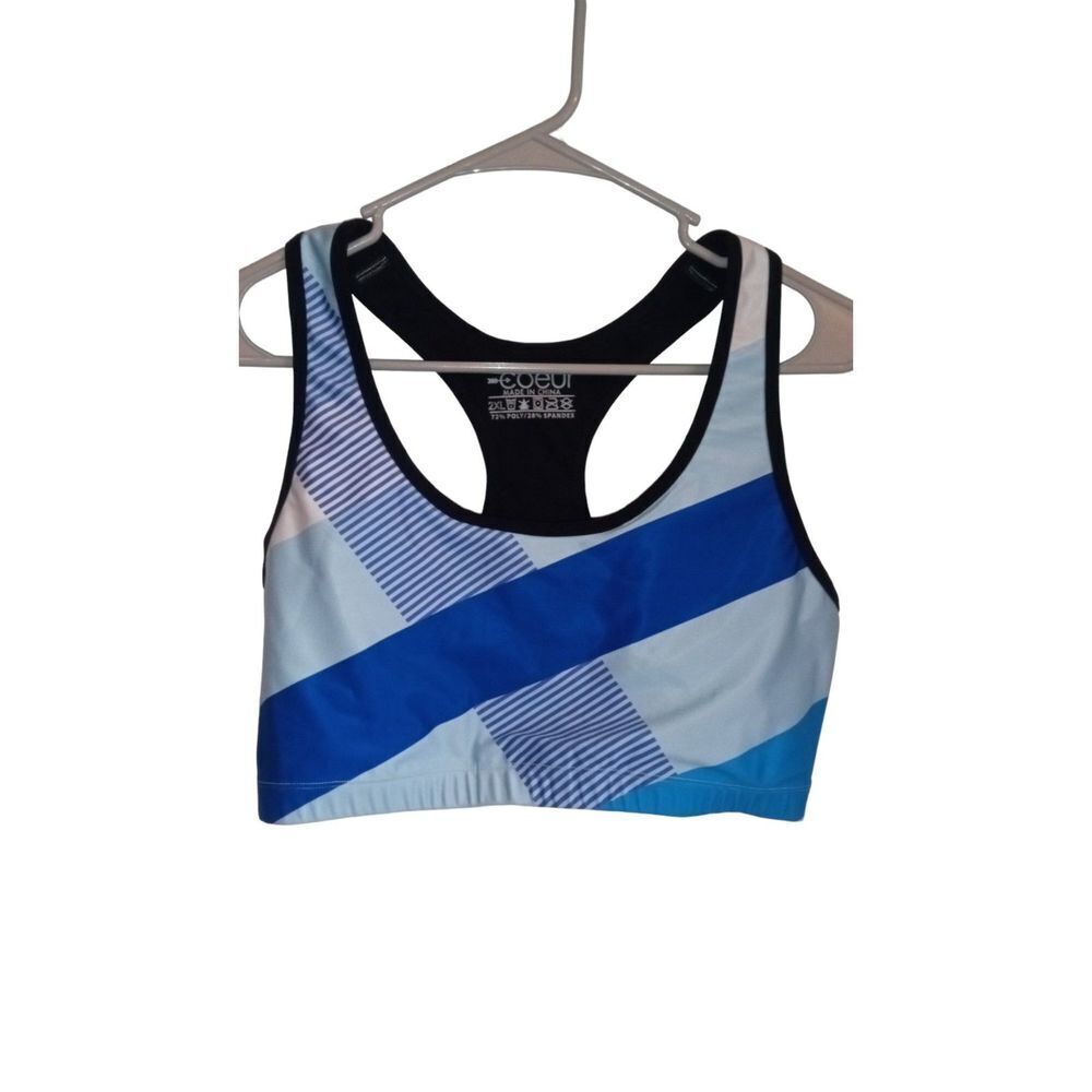 Coecur cross back blue and‎ black cross back